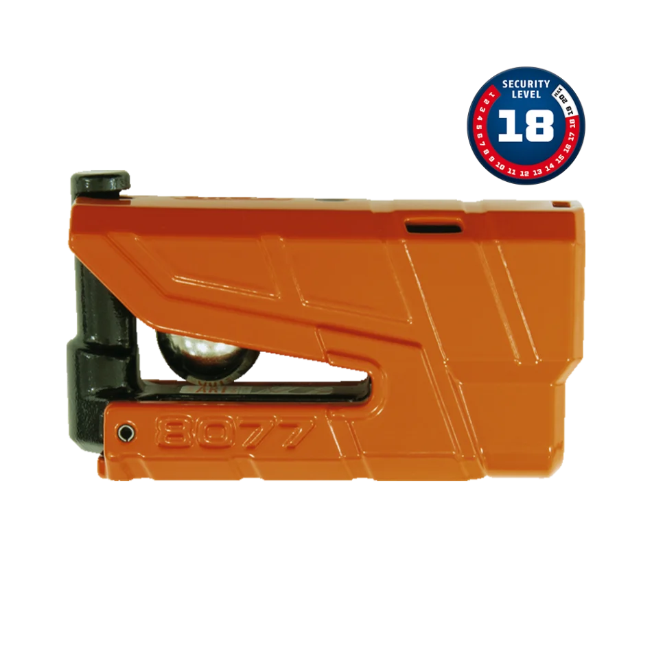 ABUS 8077 2.0 Granit Detecto XPLUS Disk Kilidi - Turuncu