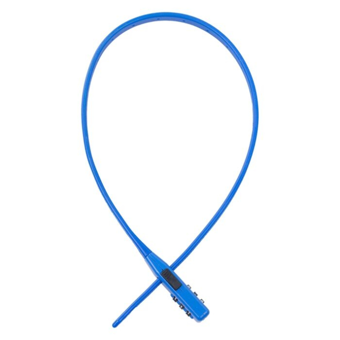 Oxford Şifreli Kelepçe Kilit Mavi - Oxford Combi Zip Lock Blue - LK152